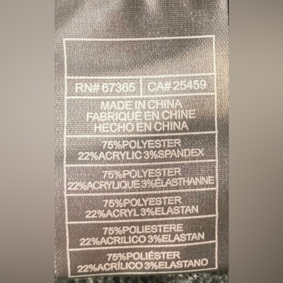 BB DAKOTA BY STEVE MADDEN Black Oversized Color Block Cardigan Duster Sweater, L - Picture 16 of 16